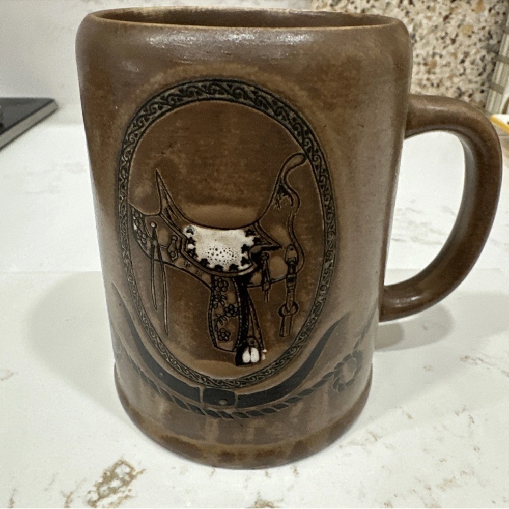 Horse Saddle 16 oz ceramic Coffee mug